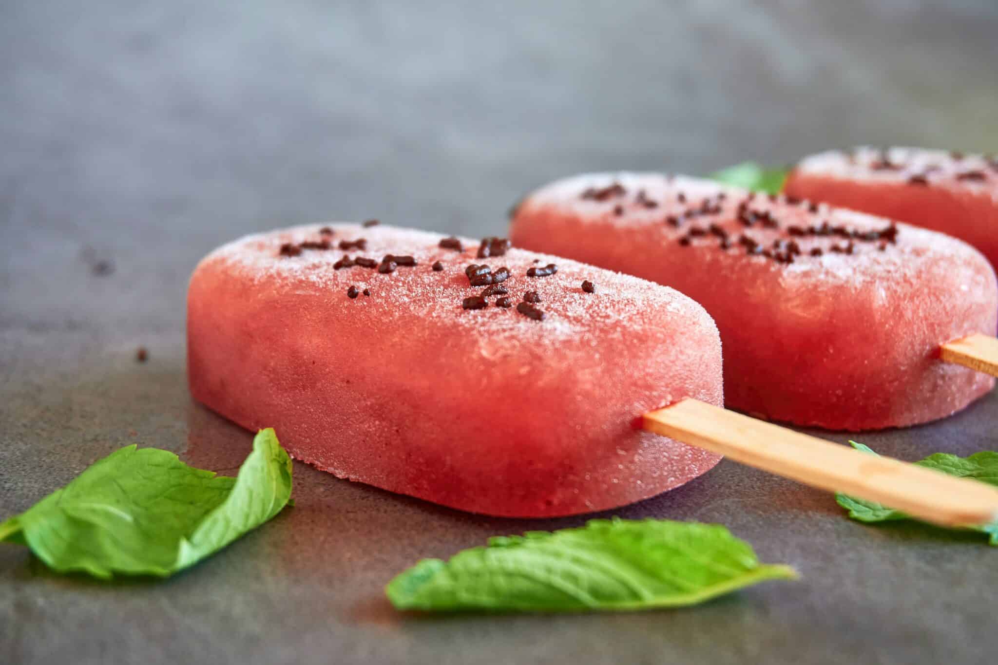 Water melon snacks for a healthy summer